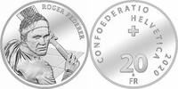 Schweiz 2020 20 Franken Sondermünze der Schweiz ROGER FEDERER 2020 origi... 43.26 £  +  41.61 £ shipping