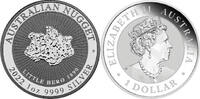Australien 1 Dollar Australien NUGGET - LITTLE HERO Dollar 2022 eine Unze NUR 30.000 Stück -