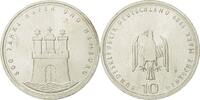 Deutschland 10 DM 1989 10 DM Bund 800 Jahre HAFEN und HAMBURG unzirkurliert 9.54 £  +  shipping