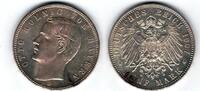 Deutschland J. 46 5 Mark BAYERN OTTO Kursmünze 1907 5 Mark 1907 f.st