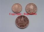 San Marino 0,08 Euro 1, 2 und 5 Cent San Marino 2004 aus Originalrollen -