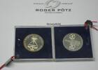 DDR 20 Mark 20 Mark Ernst Abbe polierte Platte original verplombt -