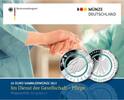 BRD 50 Euro 5 x 10 Euro 2022 Pflege mit Polymerring A D F G J Spiegelglanz PP Komplettsatz -