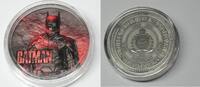 NIUE 5 Dollar 5 Dollar 2025 Silber 2 Unzen Batman High Relief antik finish UV coloriert -