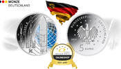 BRD 25 Euro 2026 5 x 5 Euro 2026 Ariane 6 Komplettsatz A D F G J bfr ban... 33.49 &pound;  +  34.35 &pound; shipping