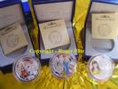 Frankreich 3 x 1,50 Euro 3 x 1,50 Euro Silber Märchenserie 2002 in FARBE -