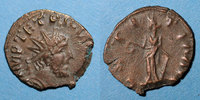 ROMAN EMPIRE Antoninien Frappes barbares (vers 270-275). . R/: la Joie -