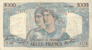 NOTES OF THE BANQUE DE FRANCE 1000 francs Banque de France. Billet. Minerve et Hercule, -