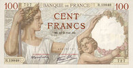 NOTES OF THE BANQUE DE FRANCE 100 francs Banque de France. Billet. Sully, -