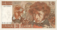 NOTES OF THE BANQUE DE FRANCE 10 francs Banque de France. Billet. Berlioz, -