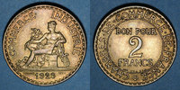FRENCH MODERN COINS 2 francs 3e république (1870-1940). Chambre de commerce -