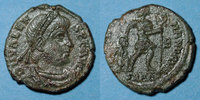 ROMAN EMPIRE Cent Valens (364-378). énionalis. Aquilée, 2e officine, 364-367. R/: l'empereur -