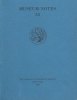 NUMISMATIC BOOKS Museum Notes. N° 33. -