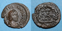 ROMAN EMPIRE cent Gratien (367-383). 1/2 énionalis. Héraclée, 4e officine, 378-383. R/: VOT / XX /MVLT / XXX -