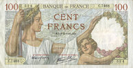 NOTES OF THE BANQUE DE FRANCE 100 francs Banque de France. Billet. Sully, -