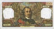NOTES OF THE BANQUE DE FRANCE 100 francs Banque de France. Billet. Corneille, -