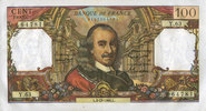 NOTES OF THE BANQUE DE FRANCE 100 francs Banque de France. Billet. Corneille, -