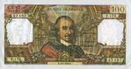 NOTES OF THE BANQUE DE FRANCE 100 francs Banque de France. Billet. Corneille, -