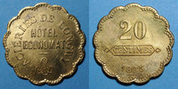 FRENCH EMERGENCY COINS 20 centimes Longwy (54). Aciéries de Longwy - Hôtel Economat. -