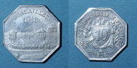 FRENCH EMERGENCY COINS 10 centimes Versailles (78). Groupes Commerciaux. -