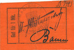 GERMANY - EMERGENCY NOTES (1914-1923) K - Z 1/2 mark Lauenburg i. P. (Lebork, Pologne), Magistrat, billet -