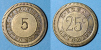 FRENCH EMERGENCY COINS Clermont-Ferrand (63), L'Idéal Automatic (5 place de Lille), 25 cmes -