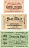 GERMANY - EMERGENCY NOTES (1914-1923) K - Z 20 mark Ober-Leschen (Leszno Gorne, Pologne), Verein für Zellstoff-Industrie, billets, 1, 5 n.d. -
