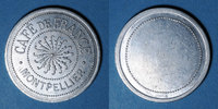 FRENCH EMERGENCY COINS Montpellier (34). Café de France. sans valeur -