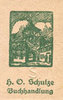 GERMANY - EMERGENCY NOTES (1914-1923) K - Z 10 pf Lichtenfels a. Main, H. O. Schulze Buchhandlung, billet lettre S -