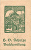 GERMANY - EMERGENCY NOTES (1914-1923) K - Z 10 pf Lichtenfels a. Main, H. O. Schulze Buchhandlung, billet lettre O -