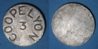 FRENCH EMERGENCY COINS Lyon (69). Coopé. 3 -
