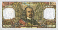 NOTES OF THE BANQUE DE FRANCE 100 francs Banque de France. Billet. Corneille, -