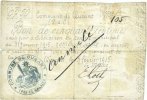 FRENCH EMERGENCY NOTES 50 centimes Quéant (62). Commune. Billet. 3.2.1915, série A -