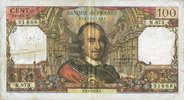NOTES OF THE BANQUE DE FRANCE 100 francs Banque de France. Billet. Corneille, -