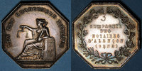 TOKENS Jeton Notaires. Alençon. argent. Poinçon : pipe -