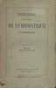 NUMISMATIC BOOKS Annuaire de la Société Française de Numismatique. Tome 3, 1ère partie. -