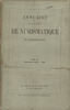 NUMISMATIC BOOKS Annuaire de la Société Française de Numismatique. Tome 3, 1ère partie. -