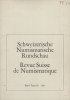 NUMISMATIC BOOKS Revue suisse de numismatique. -