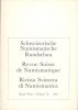 NUMISMATIC BOOKS Revue suisse de numismatique. -