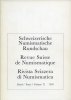 NUMISMATIC BOOKS Revue suisse de numismatique. -