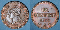 FRENCH MODERN COINS 1 centime 2e république (1848-1852). -
