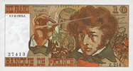 NOTES OF THE BANQUE DE FRANCE 10 francs Banque de France. Billet. Berlioz, -
