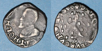 OTHER FEUDAL COINS Double denier Comté de Bourgogne. Albert et Isabelle (1598-1621). Dôle. Au nom de Philippe II -