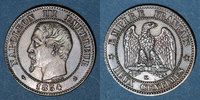 FRENCH MODERN COINS 2 centimes 2e empire (1852-1870). tête nue, Bordeaux -