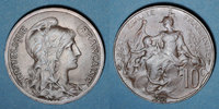 FRENCH MODERN COINS 10 centimes 3e république (1870-1940). Dupuis, -