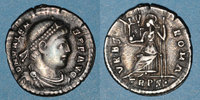 ROMAN EMPIRE Valens (364-378). Silique. Trèves, 367-375. R/: Rome -