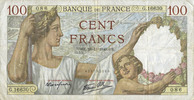 NOTES OF THE BANQUE DE FRANCE 100 francs Banque de France. Billet. Sully, -