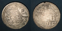 ISLAM Anatolie. Ottomans. Mahmoud I (1143-68H). Qurush1143H / marque d'atelier : 'ayn-alif, Constantinopl -