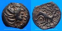 CELTIC COINS Bronze Sénones. Région de Sens - Yllucci. vers 50-30 AC -
