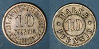 FRENCH EMERGENCY COINS 10 pfennig Strasbourg (67). Arb. Consum Genossenschaft. -